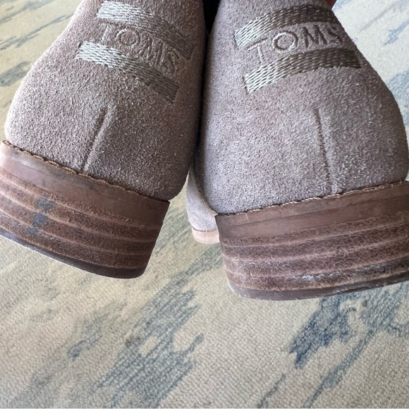 TOM’S DESERT BAJA LAUREL SUEDE BOOTS SIZE 8 EUC - Picture 8 of 12